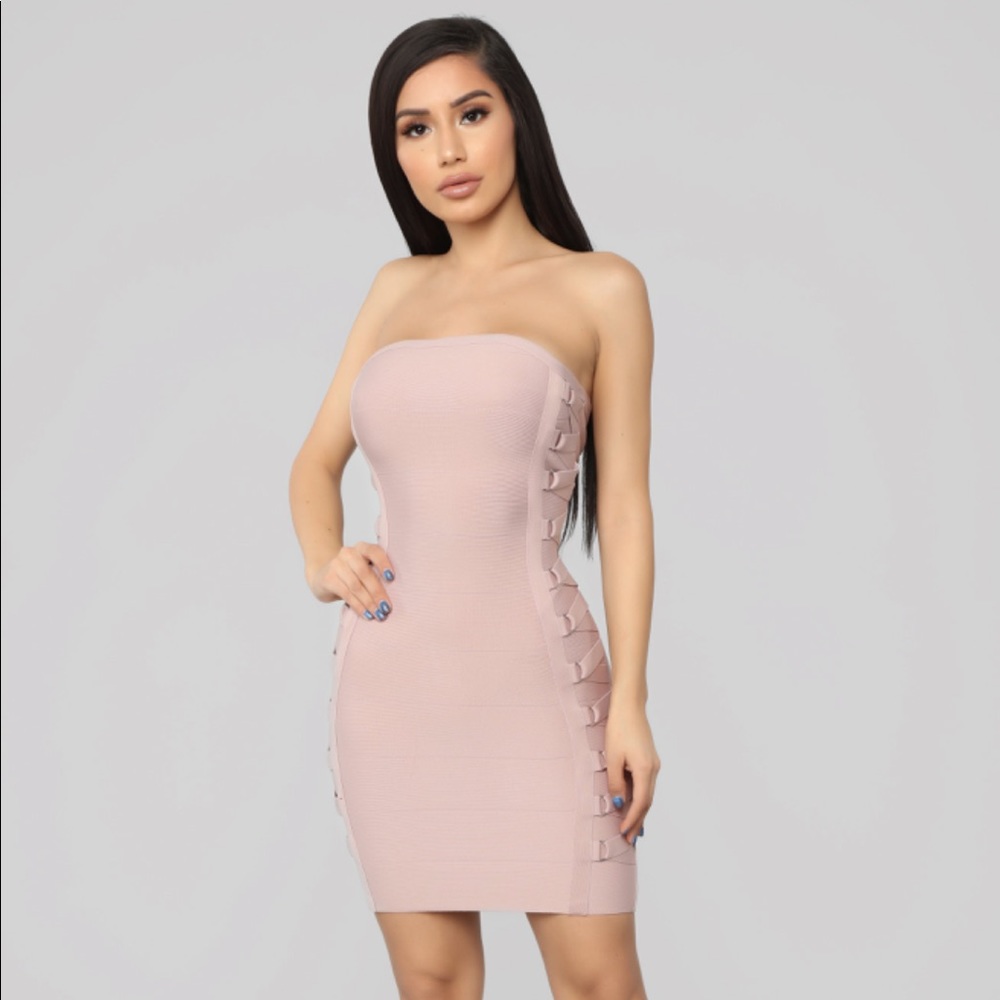 Fashion Nova bandage dress